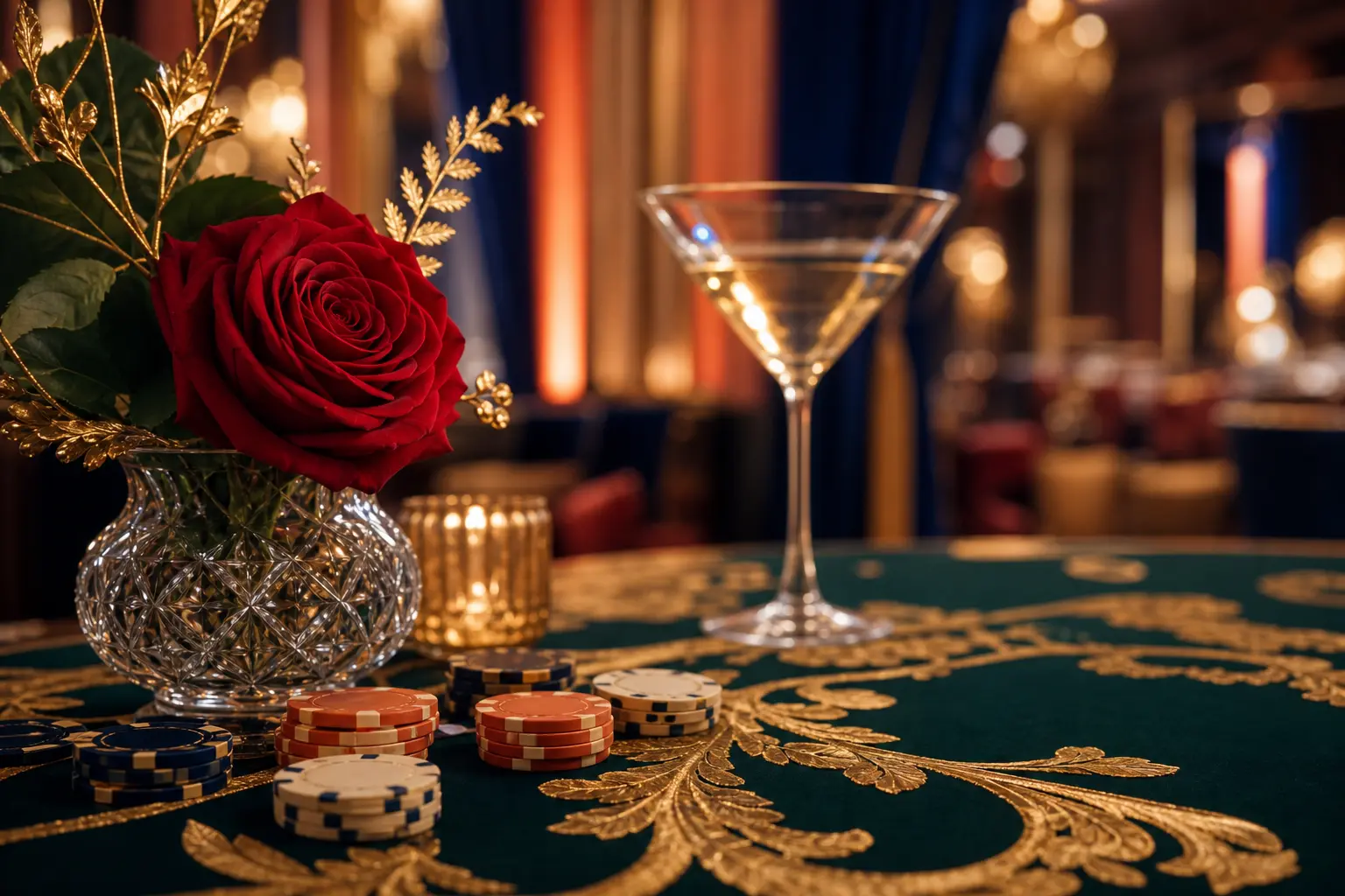 Casino-Style Evening — dekoracje